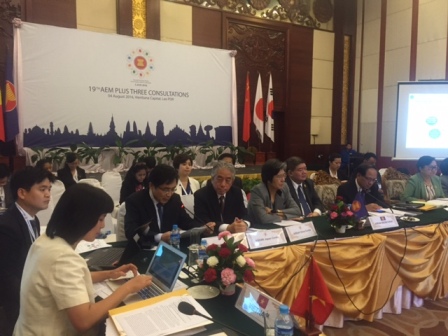 Joint Media Statement of the 19<sup>th</sup> AEM Plus Three Consultations, 4 August 2016, Vientiane