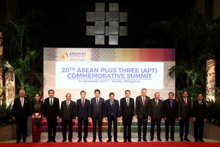 Manila Declaration on the 20<sup>th</sup> Anniversary of ASEAN Plus Three Cooperation, 14 November 2017, Manila