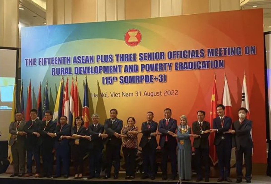 The 15<sup>th</sup> ASEAN Plus Three ASEAN Senior Officials Meeting on Rural Development and Poverty Eradication (SOMRDPE+3)