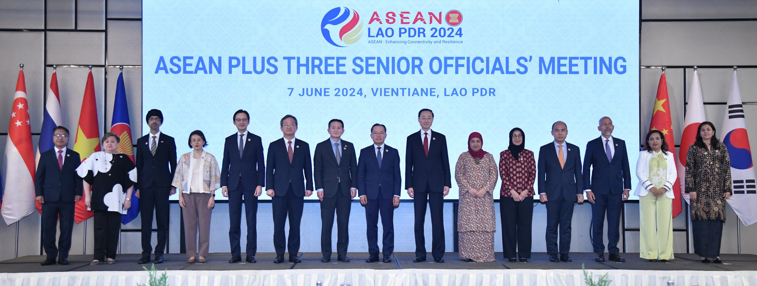 ASEAN Plus Three Senior Officials’ Meeting convenes in Vientiane, Lao PDR