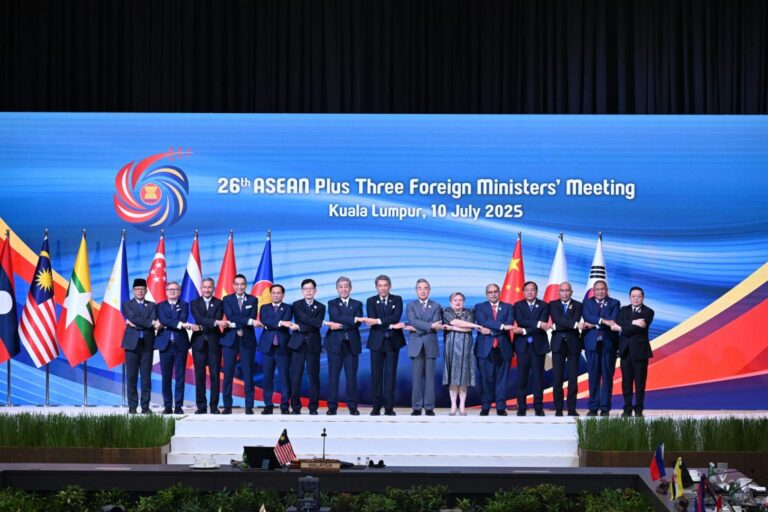 The 26th ASEAN Plus Three Foreign Ministers’ Meeting convenes in Kuala Lumpur