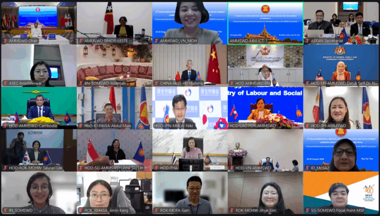 Joint Statement of the Eighth ASEAN Plus Three Ministerial Meeting on Social Welfare and Development (8th AMMSWD+3)